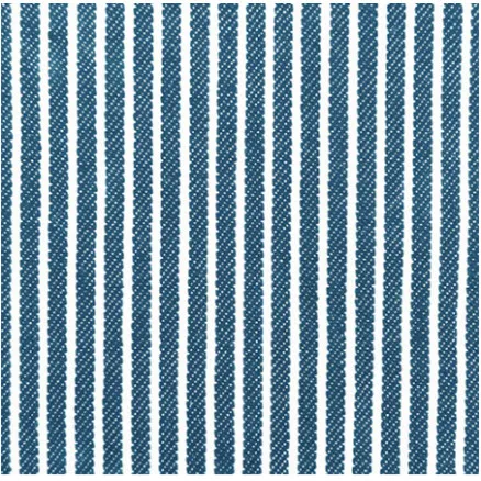 Denim-kangas 145cm 1701 Siniset Raidat - 50cm