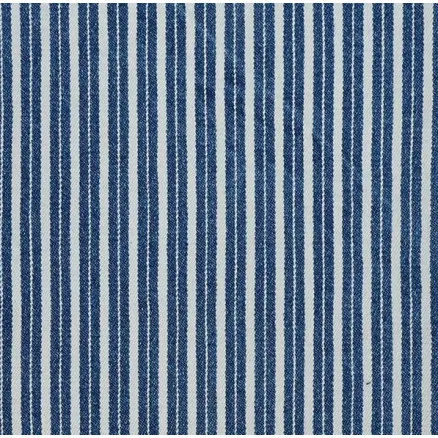 Denim-kangas 145cm 007 Siniset Raidat - 50cm
