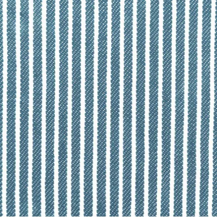 Denim-kangas 145cm 401 Vaaleansininen Raidat - 50cm