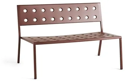 HAY Balcony Lounge Banco Iron Red