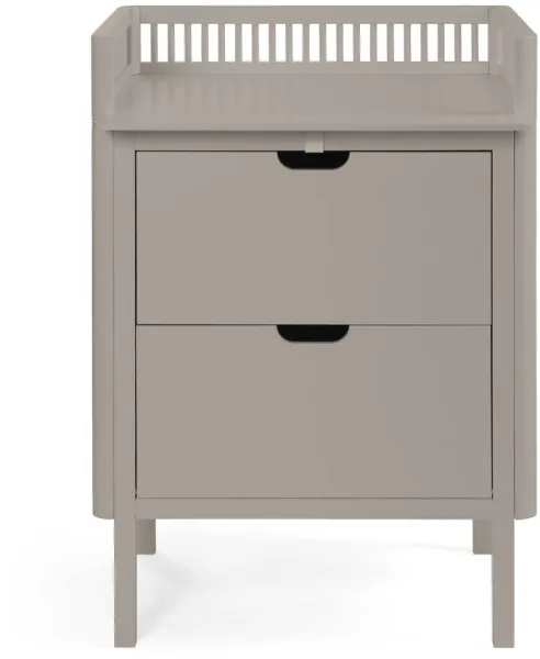 Hoitopöytä laatikoilla - jetty beige FSC®